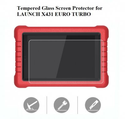 Tempered Glass Screen Protector for LAUNCH X431 EURO TURBO